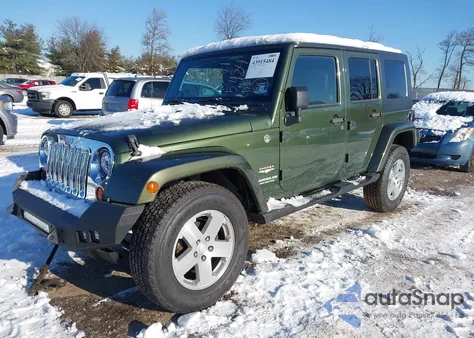2009 Jeep Wrangler Unlimited Sahara z USA, uszkodzony, nr VIN 1J4GA59189L710032